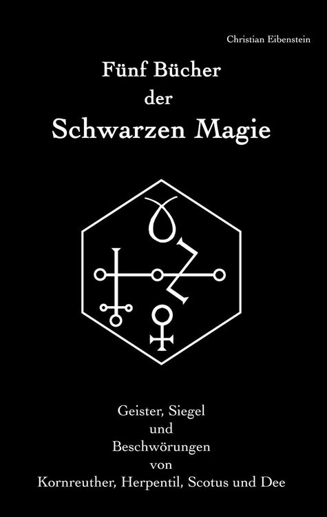 Produktbild: F&uuml;nf B&uuml;cher der Schwarzen Magie