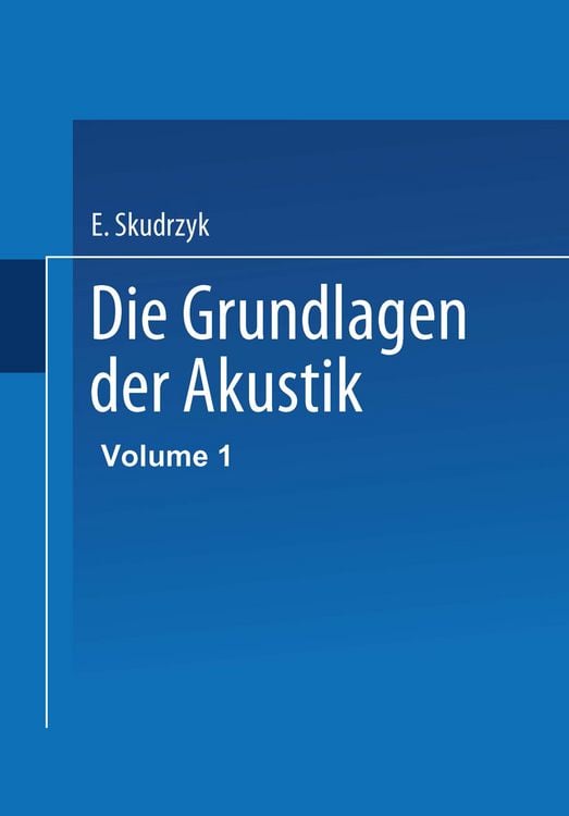 Produktbild: Die Grundlagen der Akustik