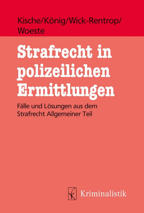 Produktbild: Strafrecht in polizeilichen Ermittlungen