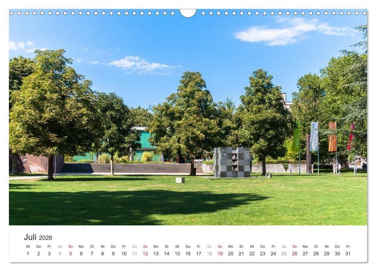 Produktbild: Pforzheims sch&ouml;ne Stellen (Wandkalender 2026 DIN A3 quer), CALVENDO Monatskalender