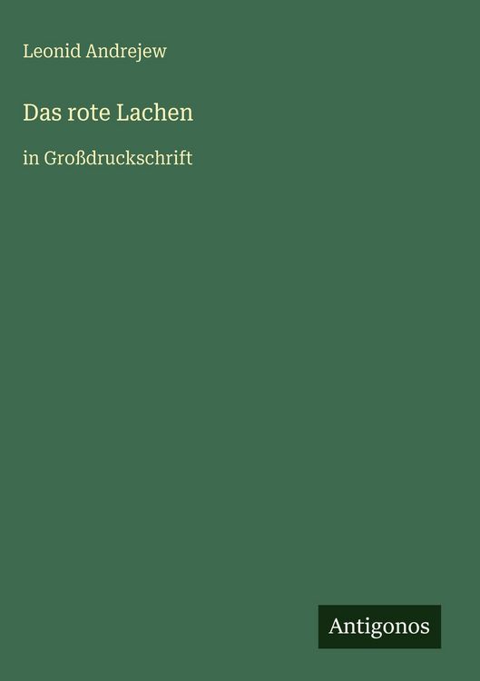Produktbild: Das rote Lachen