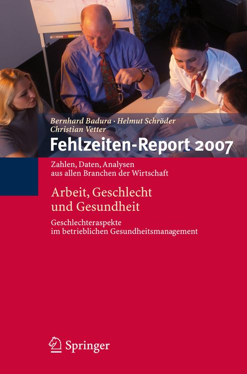 Produktbild: Fehlzeiten-Report 2007