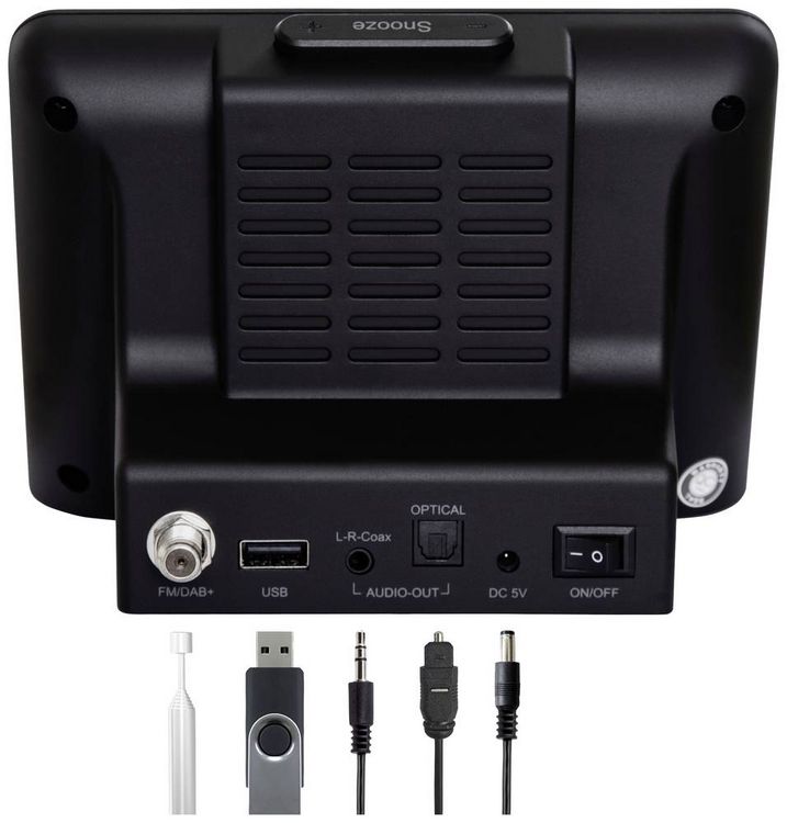 Produktbild: Imperial DABMAN i410 BT HiFi-Tuner Schwarz Bluetooth&reg;, DAB+, Internetradio, WLAN, USB