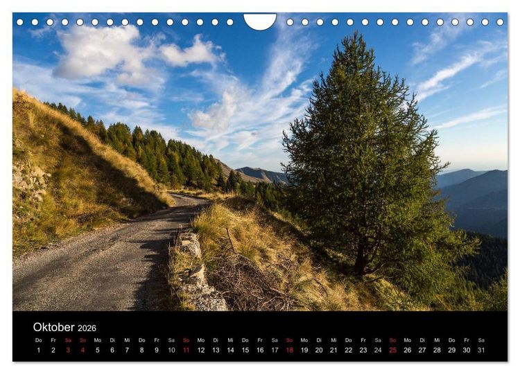 Produktbild: Entschleunigt ... reisen durch traumhafte Landschaften "Les Grandes Alpes" (Wandkalender 2026 DIN A4 quer), CALVENDO Monatskalender