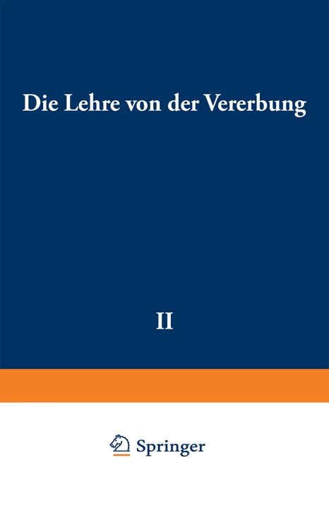 Produktbild: Die Lehre von der Vererbung