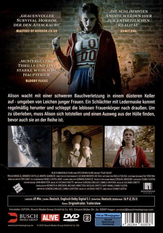 Produktbild: Play Dead - Die Todgeweihte