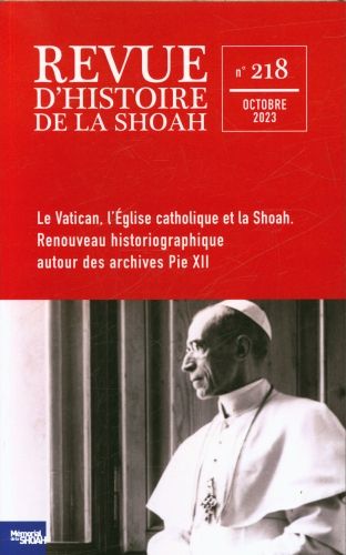 Produktbild: Revue d'histoire de la Shoah: No 218