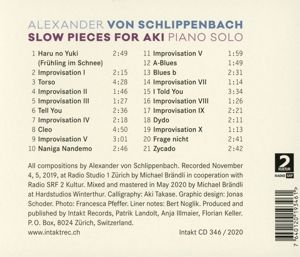 Produktbild: Slow pieces for Aki