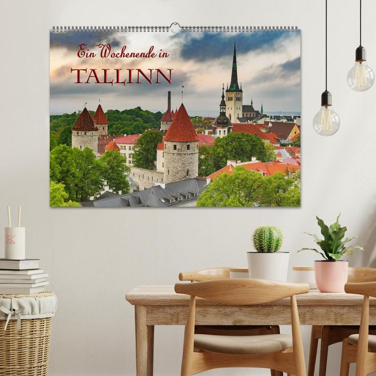 Produktbild: Ein Wochenende in Tallinn (Wandkalender 2026 DIN A2 quer), CALVENDO Monatskalender