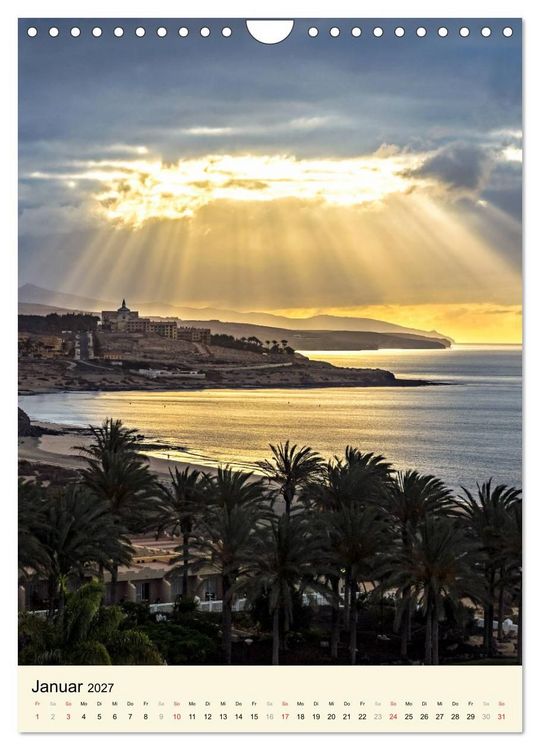 Produktbild: FUERTEVENTURA Bezaubernde Kanareninsel (Wandkalender 2027 DIN A4 hoch), CALVENDO Monatskalender
