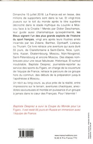 Produktbild: Champions du monde ! 55 jours en immersion avec les bleus