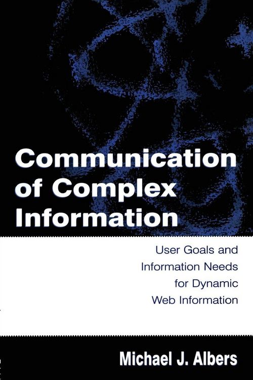 Produktbild: Communication of Complex Information