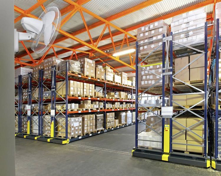Produktbild: Sygonix Wandventilator 45W (&Oslash; x H) 430mm x 480mm Wei&szlig;