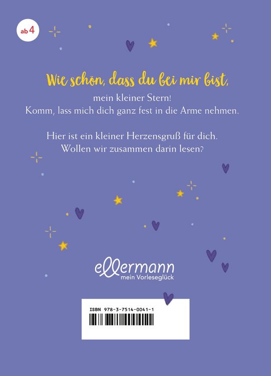 Produktbild: Mein kleines Vorlesegl&uuml;ck. Du bist mein Stern, ich hab dich gern!