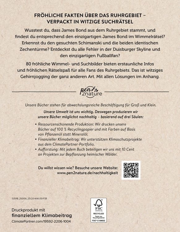 Produktbild: Suchr&auml;tsel Ruhrgebiet - Finde das, was anders ist!