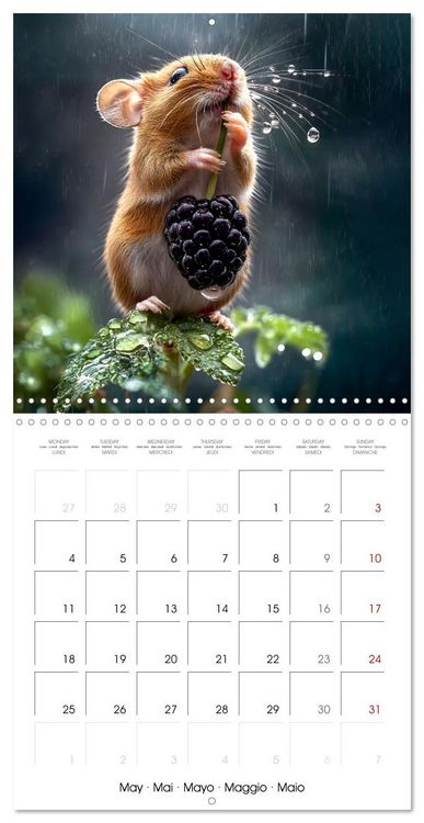 Produktbild: WILDLIFE IN THE ENCHANTED FOREST (Wall Calendar 2026 12 &times; 12 Inch) CALVENDO 12 Month Wall Calendar