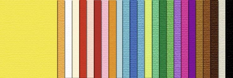 Produktbild: URSUS Basispapiere Super-Tonkartonblock, 220 g/m&sup2;, Format 24 x 34 cm, 50 Blatt sortiert