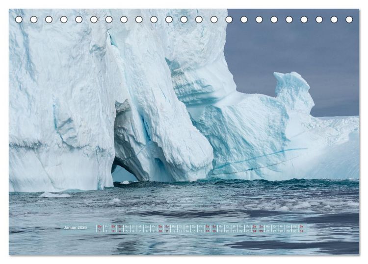 Produktbild: Tasiilaq - Ein kurzer Sommer in Ostgr&ouml;nland (Tischkalender 2026 DIN A5 quer), CALVENDO Monatskalender