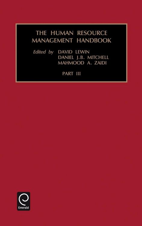 Produktbild: Human Resource Management Handbook - Vol.3