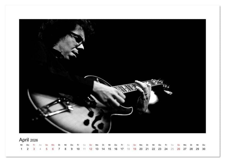 Produktbild: Jazztime (Wandkalender 2026 DIN A2 quer), CALVENDO Monatskalender