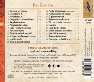 Produktbild: Piae Cantiones