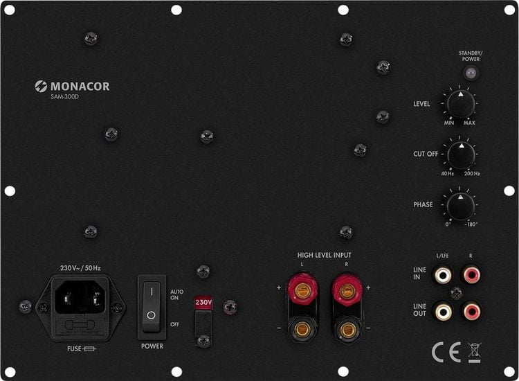 Produktbild: Monacor SAM-300D Einbauverst&auml;rkermodul 300W