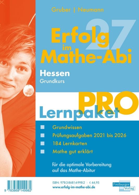 Produktbild: Erfolg im Mathe-Abi 2027 Hessen Lernpaket 'Pro' Grundkurs