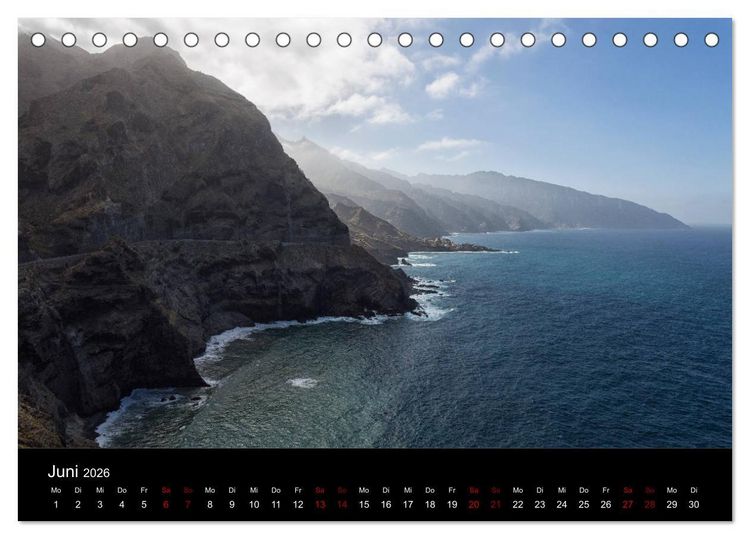 Produktbild: Santo Antao, Perle der Kapverden (Tischkalender 2026 DIN A5 quer), CALVENDO Monatskalender