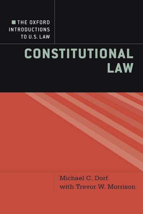 Produktbild: The Oxford Introductions to U.S. Law