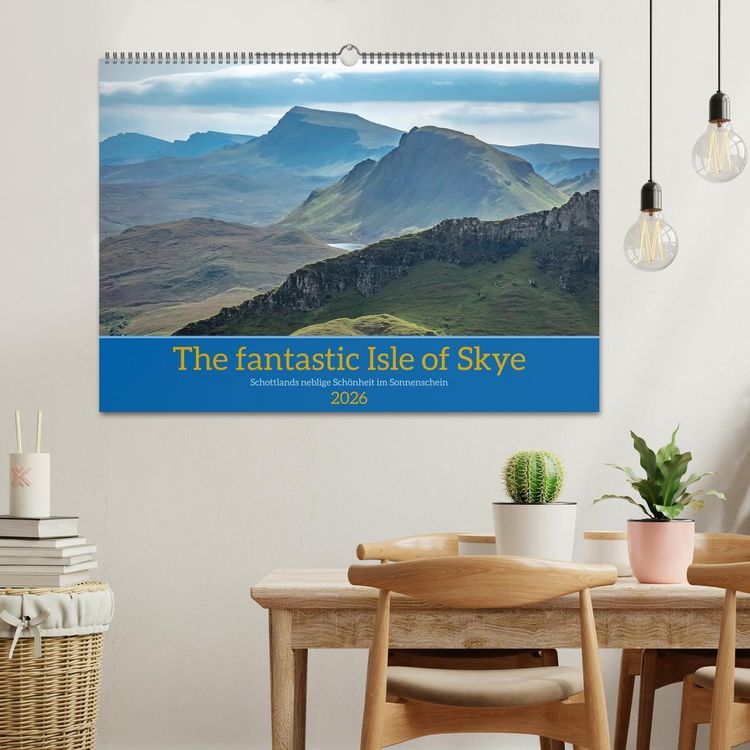 Produktbild: The fantastic Isle of Skye (Wandkalender 2026 DIN A2 quer), CALVENDO Monatskalender