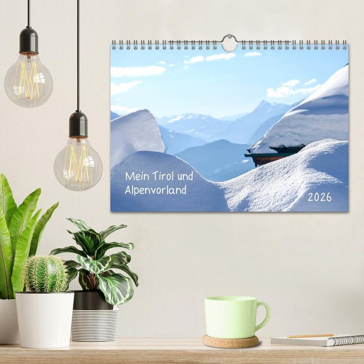 Produktbild: Mein Tirol und Alpenvorland (Wandkalender 2026 DIN A4 quer), CALVENDO Monatskalender