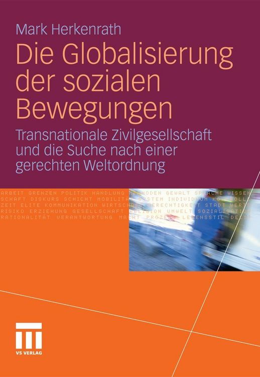 Produktbild: Die Globalisierung der sozialen Bewegungen