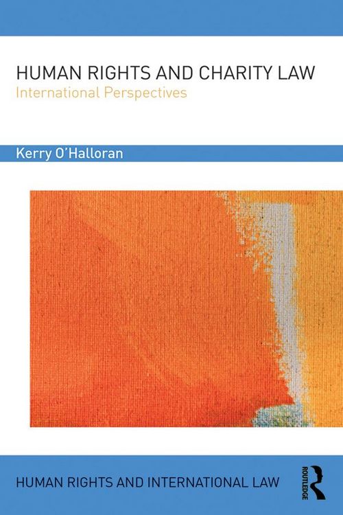 Produktbild: Human Rights and Charity Law