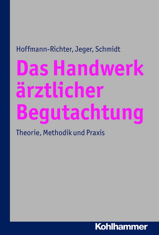 Produktbild: Das Handwerk &auml;rztlicher Begutachtung
