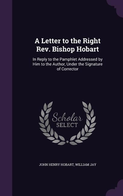 Produktbild: A Letter to the Right Rev. Bishop Hobart