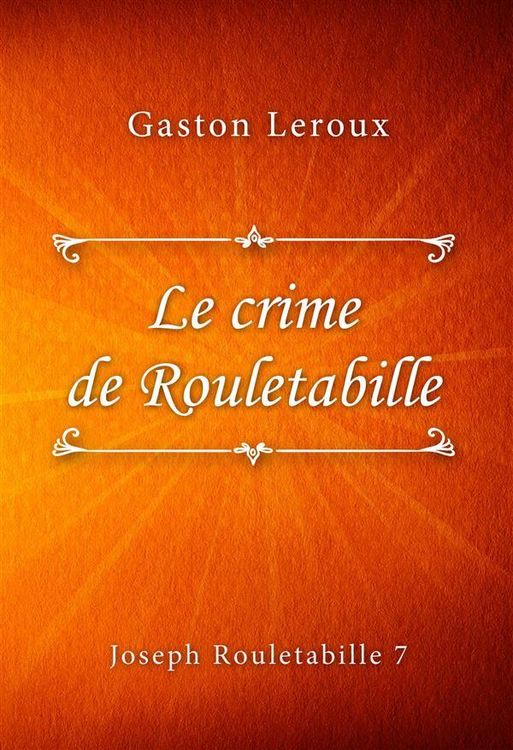 Produktbild: Le crime de Rouletabille