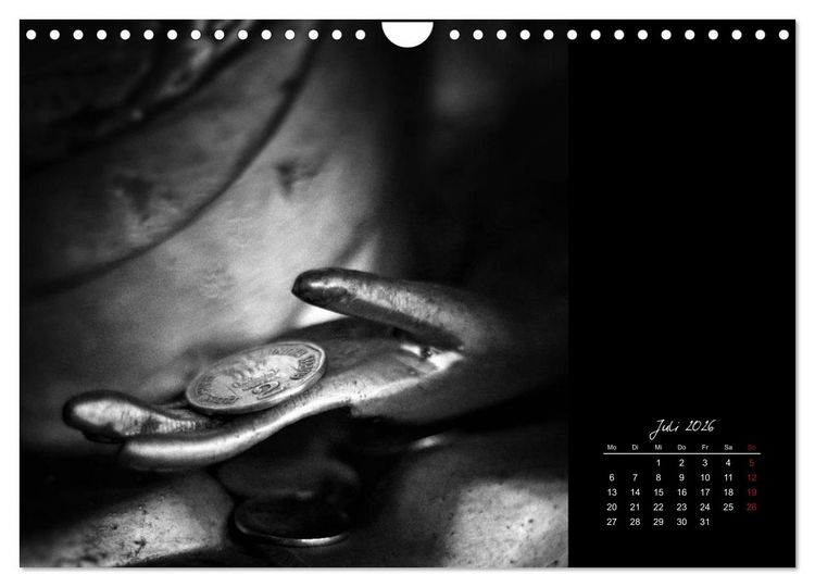 Produktbild: Worte des Buddha 2026 (Wandkalender 2026 DIN A4 quer), CALVENDO Monatskalender