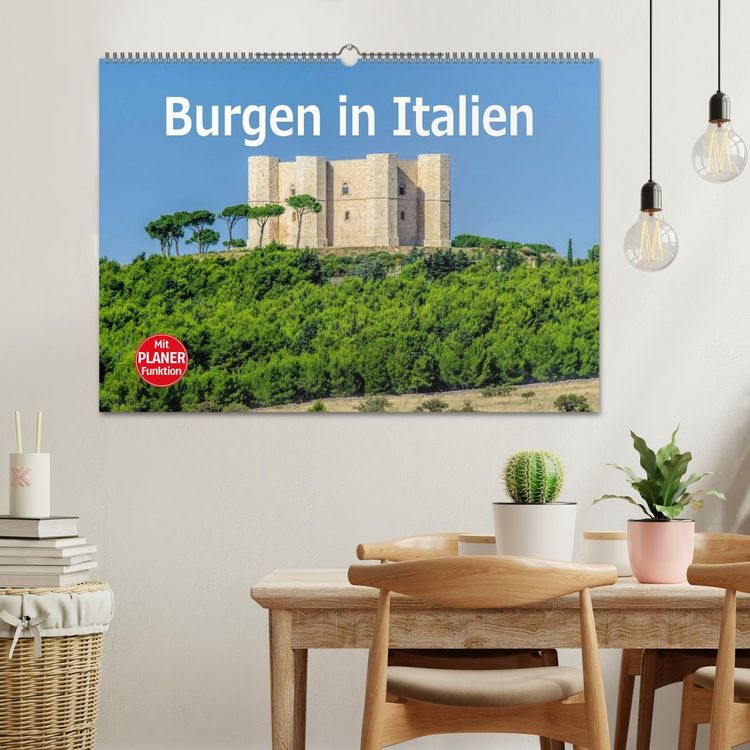 Produktbild: Burgen in Italien (Wandkalender 2026 DIN A2 quer), CALVENDO Monatskalender