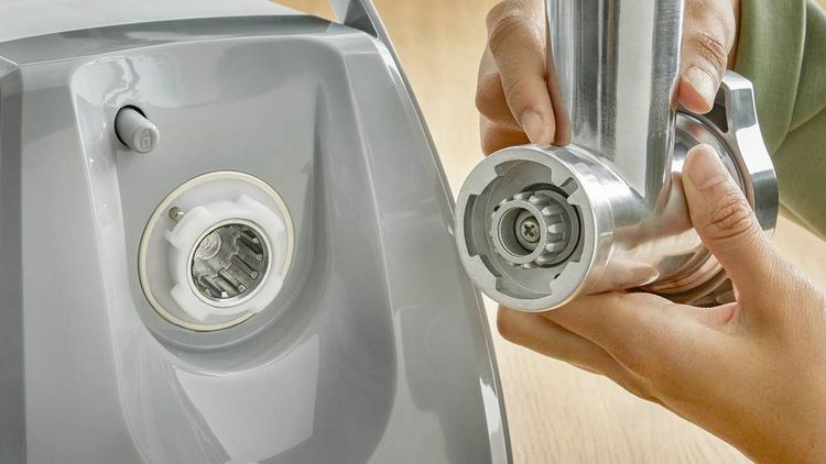 Produktbild: Bosch Haushalt MFW45020 MFW45020 Fleischwolf 1600 W Wei&szlig;, Grau