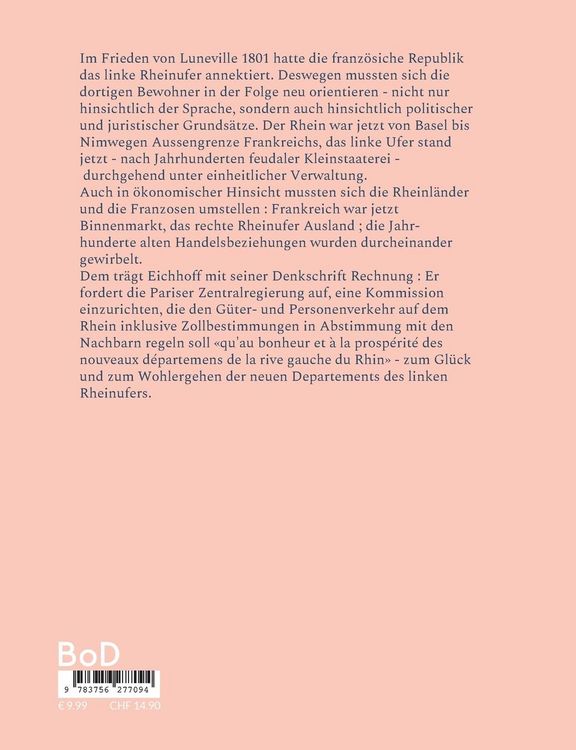 Produktbild: M&eacute;moire sur les quatre d&eacute;partements r&eacute;unis de la rive gauche du Rhin