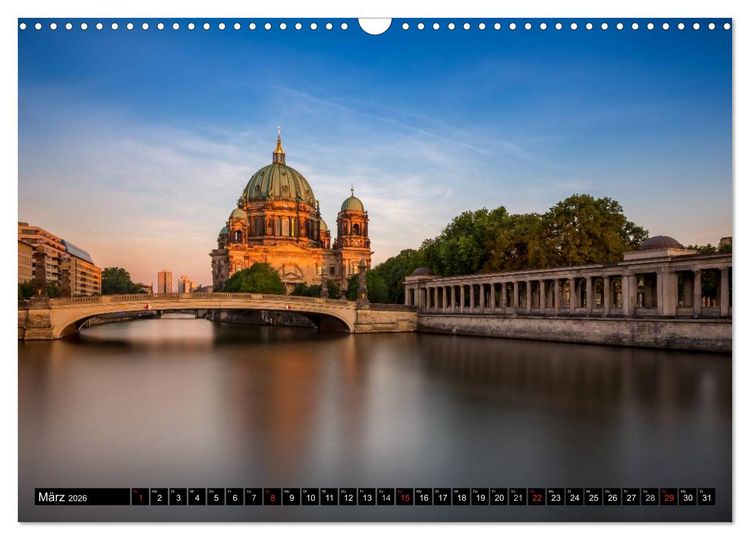 Produktbild: Berlin - Bilder einer Metropole (Wandkalender 2026 DIN A3 quer), CALVENDO Monatskalender