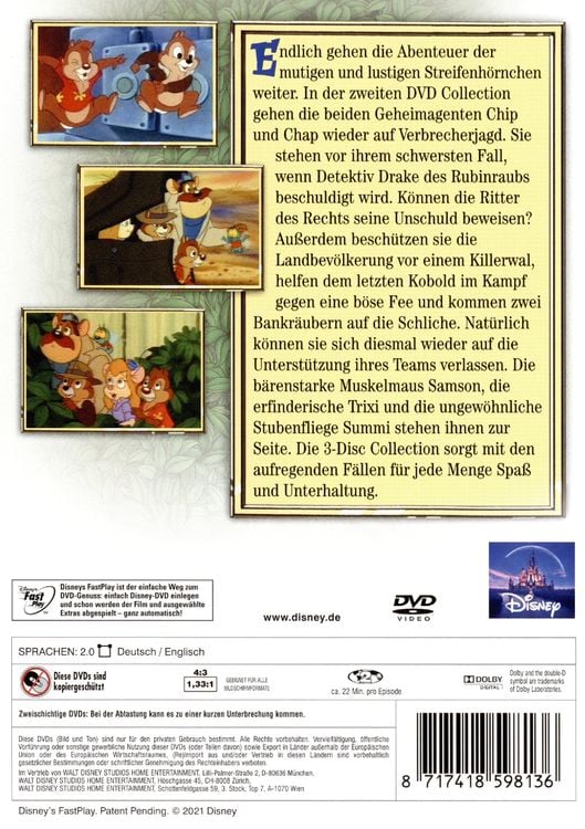 Produktbild: Chip & Chap: Die Ritter des Rechts - Collection 2 [3 DVDs]
