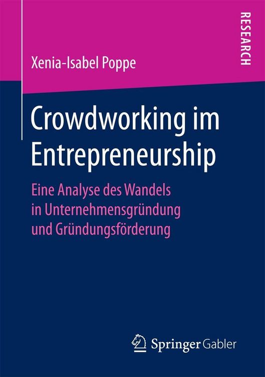 Produktbild: Crowdworking im Entrepreneurship