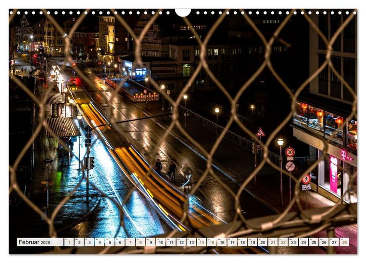 Produktbild: Nachts in T&uuml;bingen (Wandkalender 2026 DIN A3 quer), CALVENDO Monatskalender
