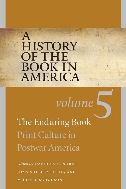 Produktbild: A History of the Book in America