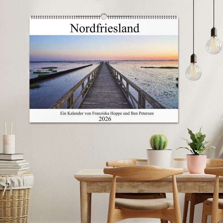 Produktbild: Nordfriesland (Wandkalender 2026 DIN A2 quer), CALVENDO Monatskalender