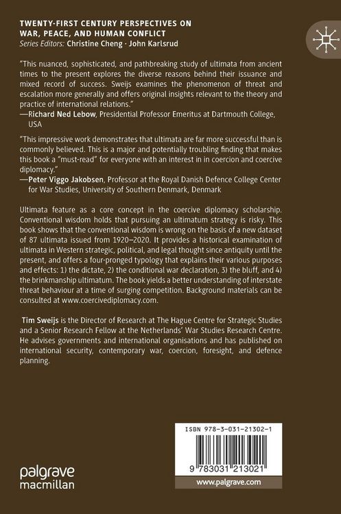 Produktbild: The Use and Utility of Ultimata in Coercive Diplomacy