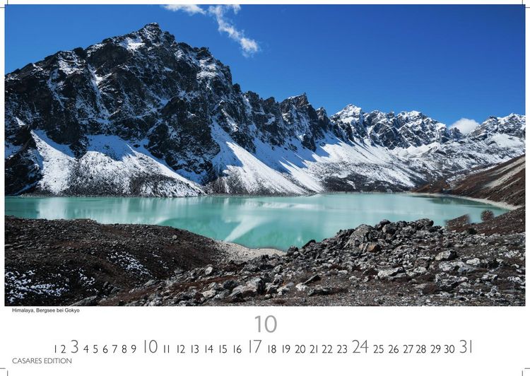 Produktbild: Nepal Kalender 2027 &ndash; Wandkalender | Fotokalender Asien 35x50cm Grosses Format - Atemberaubende Fotos der Himalaya-Gipfel, Tempel und heiligen St&auml;tten Nepals