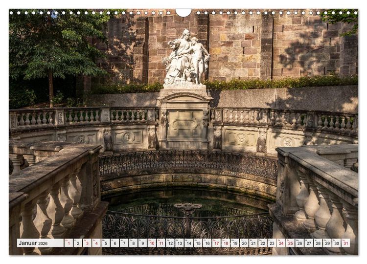 Produktbild: Deutsche Fl&uuml;sse - An der Donau (Wandkalender 2026 DIN A3 quer), CALVENDO Monatskalender