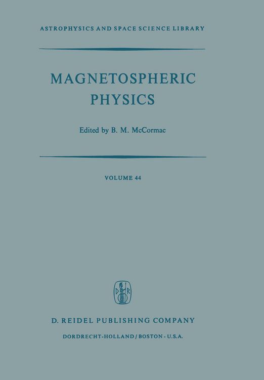 Produktbild: Magnetospheric Physics